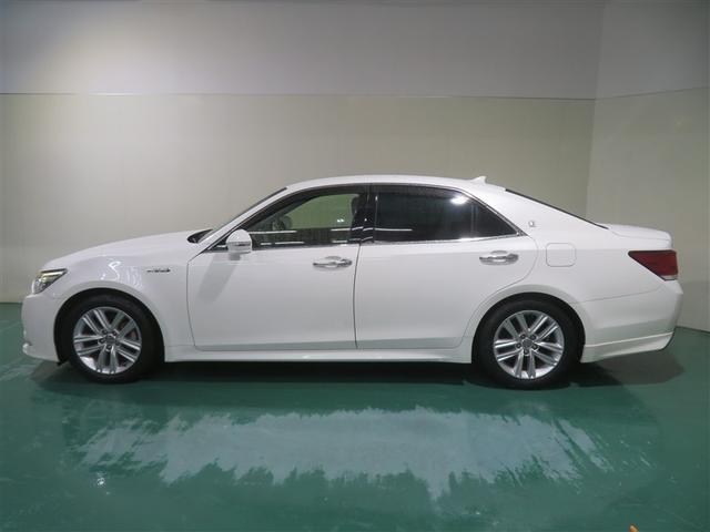 クラウンハイブリッド アスリートＳ　ＰＷ　ＥＴＣ付き　フルセグ地デジ　ＰＷシート　バックガイドモニター　ＴＶナビ　キーフリー　ＡＡＣ　ＤＶＤ再生機能　ＨＤＤナビゲーションシステム　パワーステアリング　アルミ　助手席エアバッグ　ＡＢＳ（2枚目）