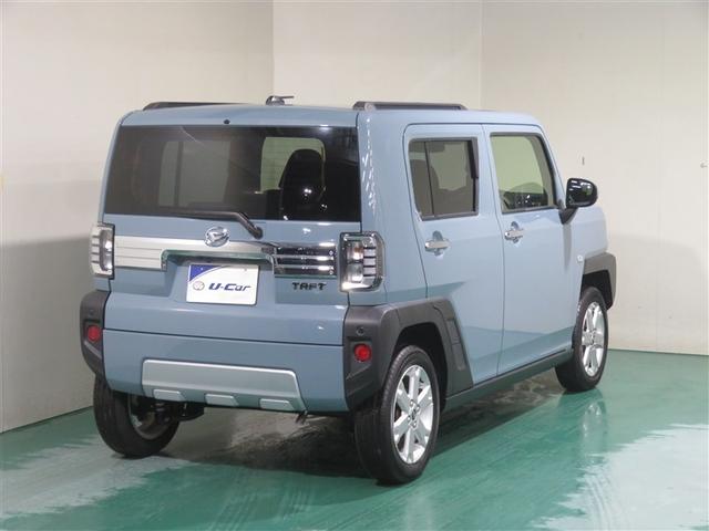 タフト Ｇ　クロムベンチャー　サイドＳＲＳ　ＰＷ　衝突軽減装置　Ａ－ＳＴＯＰ　ＡＡＣ　ＬＥＤヘッドライト　イモビ　スマートキー　横滑り防止装置　ＰＳ　キーフリー　メンテナンスノート　Ｗエアバック　ＡＢＳ　エアバック　アルミホイール（3枚目）