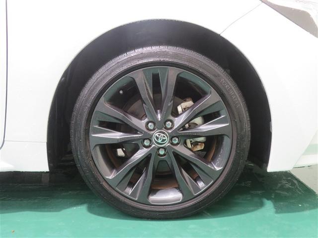 カローラツーリング ハイブリッド　ダブルバイビー　バックモニター　フルセグＴＶ　ＬＥＤライト　点検記録簿　クルコン　横滑り防止　盗難防止装置　ナビ・ＴＶ　エアバッグ　ＥＴＣ　ＡＢＳ　助手席エアバッグ　キーレス　メモリーナビ　アルミホイール（17枚目）