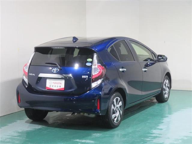 アクア Ｓスタイルブラック　記録簿あり　バックモニタ－　地デジフルセグ　ナビＴＶ　イモビライザー　ＬＥＤライト　スマートキープッシュスタート　ＥＴＣ付き　Ｗエアバッグ　キーフリ　メモリーナビゲーション　横滑り防止装置付き　ＡＢＳ（3枚目）