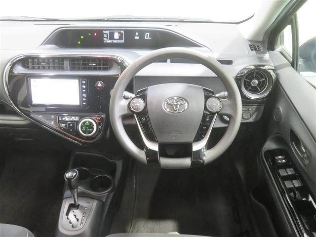 アクア Ｓスタイルブラック　記録簿あり　バックモニタ－　地デジフルセグ　ナビＴＶ　イモビライザー　ＬＥＤライト　スマートキープッシュスタート　ＥＴＣ付き　Ｗエアバッグ　キーフリ　メモリーナビゲーション　横滑り防止装置付き　ＡＢＳ（4枚目）