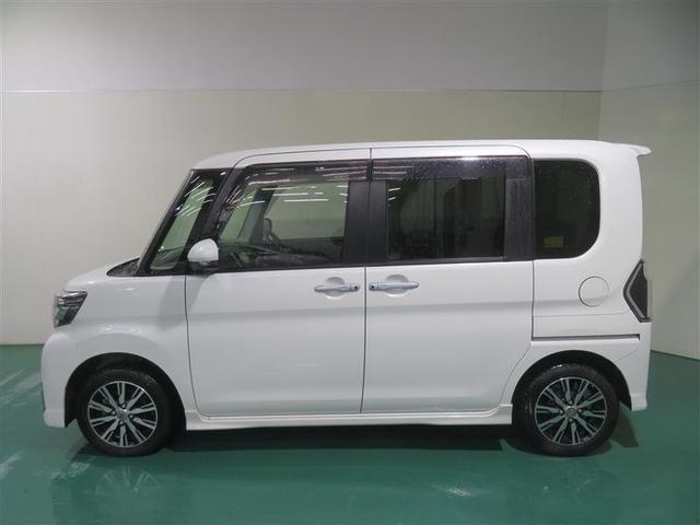 タント カスタムＸ　トップエディションＶＳ　ＳＡＩＩＩ　横滑り防止　衝突回避支援ブレーキ　両側オートスライドドア　ＥＴＣ車載器　地デジ　オートエアコン　スマートキー　ＬＥＤ　ドライブレコーダー　記録簿　キーフリーシステム　ナビＴＶ　バックモニター　ＡＢＳ（2枚目）