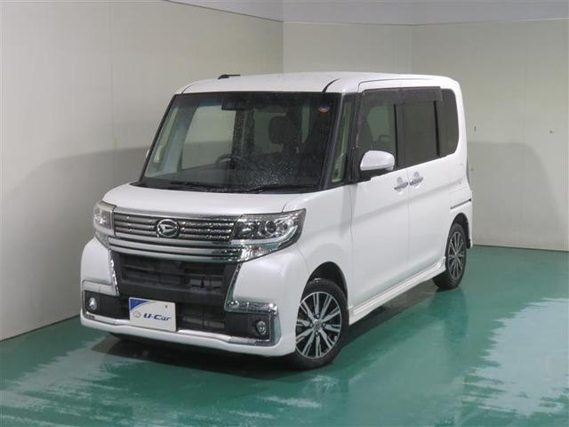 タント カスタムＸ　トップエディションＶＳ　ＳＡＩＩＩ　横滑り防止　衝突回避支援ブレーキ　両側オートスライドドア　ＥＴＣ車載器　地デジ　オートエアコン　スマートキー　ＬＥＤ　ドライブレコーダー　記録簿　キーフリーシステム　ナビＴＶ　バックモニター　ＡＢＳ（7枚目）