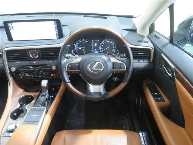 ＲＸ ＲＸ４５０ｈＬ　フルセグテレビ　衝突回避システム　Ｂカメラ　３列　ＡＢＳ　ＬＥＤライト　クルーズコントロール　アルミホイール　インテリキー　キーレスエントリー　ＤＶＤ　メモリナビ　ドライブレコーダー　４ＷＤ　ＡＣ（4枚目）