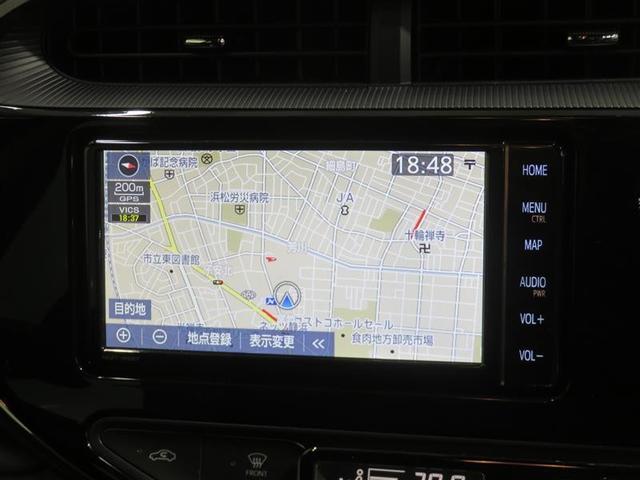 アクア Ｓスタイルブラック　運転席助手席エアバック　セキュリティアラーム　バックモニタ　スマートエントリー　定期点検記録簿　横滑防止　ＴＶナビ　Ｄレコ　地デジＴＶ　ＬＥＤ　アルミホイール　ＰＷ　ＡＢＳ　エアコン　運転席エアバック（9枚目）