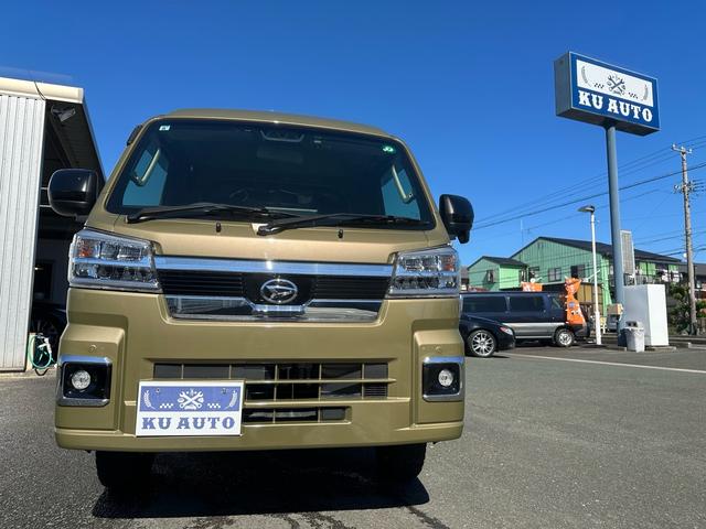 ハイゼットトラック ジャンボエクストラ ワンオーナー車・CVT 2.5インチリフトアップ・4WD・ドラレコ・9inchディスプレイオーディオ・バックカメラ・エクストリーム14インチAW・ETC・スマートキー LEDヘッドライト フォグランプ(4枚目)