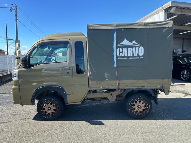 ハイゼットトラック ジャンボエクストラ ワンオーナー車・CVT 2.5インチリフトアップ・4WD・ドラレコ・9inchディスプレイオーディオ・バックカメラ・エクストリーム14インチAW・ETC・スマートキー LEDヘッドライト フォグランプ(5枚目)