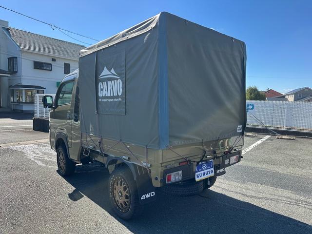 ハイゼットトラック ジャンボエクストラ ワンオーナー車・CVT 2.5インチリフトアップ・4WD・ドラレコ・9inchディスプレイオーディオ・バックカメラ・エクストリーム14インチAW・ETC・スマートキー LEDヘッドライト フォグランプ(7枚目)