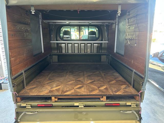 ハイゼットトラック ジャンボエクストラ ワンオーナー車・CVT 2.5インチリフトアップ・4WD・ドラレコ・9inchディスプレイオーディオ・バックカメラ・エクストリーム14インチAW・ETC・スマートキー LEDヘッドライト フォグランプ(34枚目)