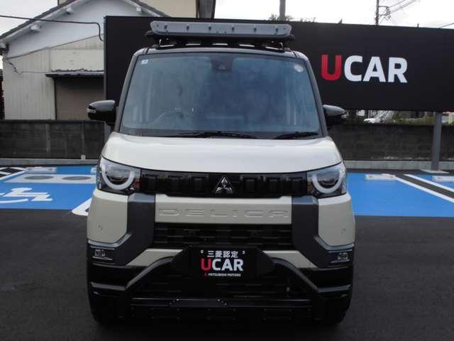 デリカミニ Ｔ　プレミアム　リミテッドエディション　フルセグナビ　アラウンドビューカメラ　マイパイロット　リヤサーキュレーター　社外アルミホイール　オープンカントリーホワイトレタータイヤ　マッドフラップ　ルーフキャリア　フロントスキッドバー（2枚目）