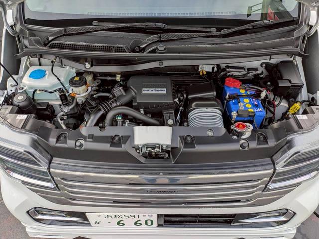 Ｎ－ＷＧＮカスタム Ｌ・ターボホンダセンシング　無限コンプリートカー　エアロ・マフラー・スポイラー・グリル・ミラー　ＢＬＩＴＺ減衰力調整車高調　９インチナビフルセグ　前後ドラレコ　社外セキュリティー　社外スピーカー　ワンオーナー禁煙車　車庫保管（35枚目）