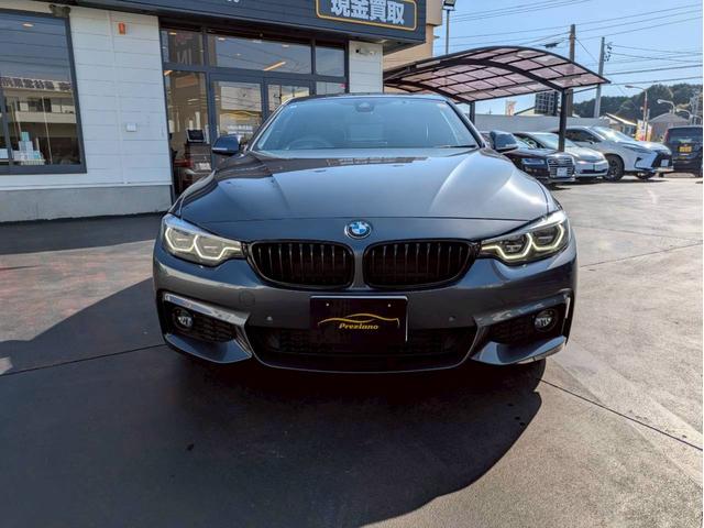 ４シリーズ ４２０ｉクーペ　Ｍスポーツ　純正ナビフルセグ　バックモニター　ＬＥＤヘッドライト　レーダークルーズ　レーンキープアシスト　パドルシフト　前後ドラレコ　シートヒーター　メモリー付きパワーシート　スマートキー２個　禁煙車ワンオーナー（2枚目）