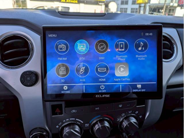 タンドラ クルーマックス SR5 TRDオフロードPKG 新車並行 3インチリフトアップビルシュタインサス 社外20AW 社外マフラー グリルガード・オーバーフェンダーチッピング塗装 サイドステップ 社外ナビフルセグ バックモニター(16枚目)