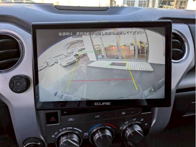 タンドラ クルーマックス SR5 TRDオフロードPKG 新車並行 3インチリフトアップビルシュタインサス 社外20AW 社外マフラー グリルガード・オーバーフェンダーチッピング塗装 サイドステップ 社外ナビフルセグ バックモニター(17枚目)