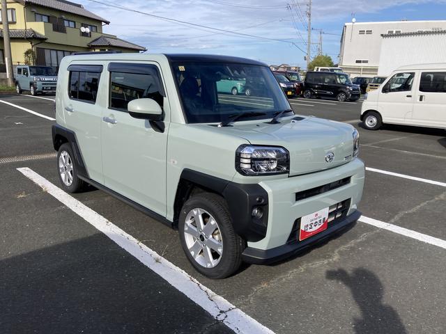 タフト Ｇ　１５インチアルミホイール　オートレベリング機能付フルＬＥＤヘッドランプ　ＬＥＤフォグランプ　本革巻ステアリングホイール　本革巻インパネセンターシフト　ＴＦＴカラーマルチインフォメーションディスプレイ（7枚目）