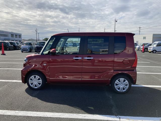 タント Ｘ　１４インチフルホイールキャップ　フルＬＥＤヘッドランプ　オート格納式カラードドアミラー　左側パワースライドドア　ＴＦＴカラーマルチインフォメーションディスプレイ　フルファブリックシート（4枚目）