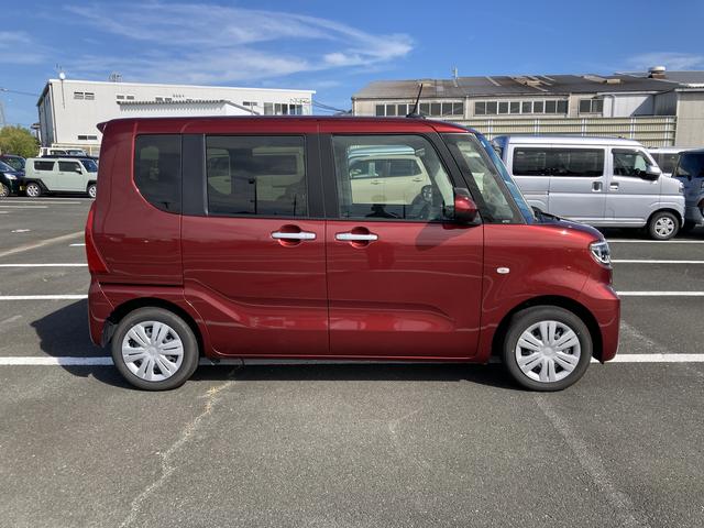 タント Ｘ　１４インチフルホイールキャップ　フルＬＥＤヘッドランプ　オート格納式カラードドアミラー　左側パワースライドドア　ＴＦＴカラーマルチインフォメーションディスプレイ　フルファブリックシート（5枚目）