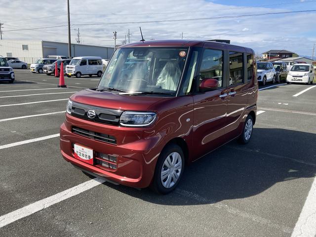 タント Ｘ　１４インチフルホイールキャップ　フルＬＥＤヘッドランプ　オート格納式カラードドアミラー　左側パワースライドドア　ＴＦＴカラーマルチインフォメーションディスプレイ　フルファブリックシート（6枚目）