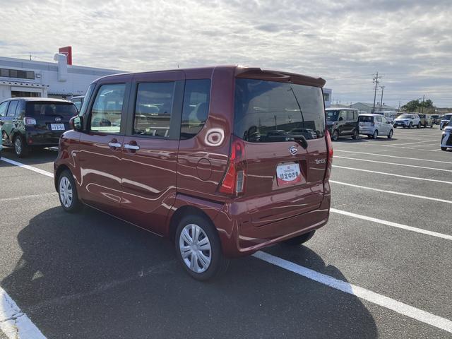 タント Ｘ　１４インチフルホイールキャップ　フルＬＥＤヘッドランプ　オート格納式カラードドアミラー　左側パワースライドドア　ＴＦＴカラーマルチインフォメーションディスプレイ　フルファブリックシート（9枚目）