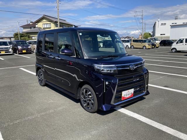 タント カスタムＸ　１４インチアルミホイール　大型エアロバンパー　フルＬＥＤヘッドランプ　オート格納式カラードドアミラー　両側パワースライドドア　キーフリーシステム　プッシュボタンスタート（7枚目）