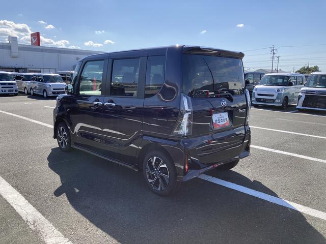 タント カスタムＸ　１４インチアルミホイール　大型エアロバンパー　フルＬＥＤヘッドランプ　オート格納式カラードドアミラー　両側パワースライドドア　キーフリーシステム　プッシュボタンスタート（9枚目）