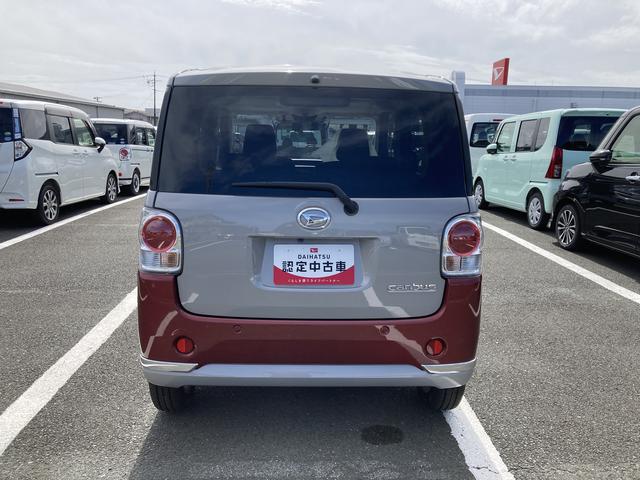 ムーヴキャンバス ＧブラックインテリアＶＳ　ＳＡＩＩＩ　１４インチフルホイールキャップ　ＬＥＤヘッドランプ　キーフリーシステム　両側パワースライドドア　オートエアコン（プッシュ式）　オートライト　置きラクボックス（3枚目）