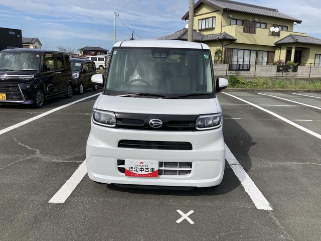 タント Ｘターボ　１４インチフルホイールキャップ　フルＬＥＤヘッドランプ　オート格納式カラードドアミラー　左側パワースライドドア　ＴＦＴカラーマルチインフォメーションディスプレイ　フルファブリックシート（2枚目）