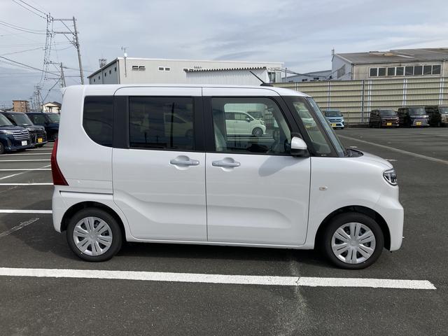 タント Ｘターボ　１４インチフルホイールキャップ　フルＬＥＤヘッドランプ　オート格納式カラードドアミラー　左側パワースライドドア　ＴＦＴカラーマルチインフォメーションディスプレイ　フルファブリックシート（5枚目）