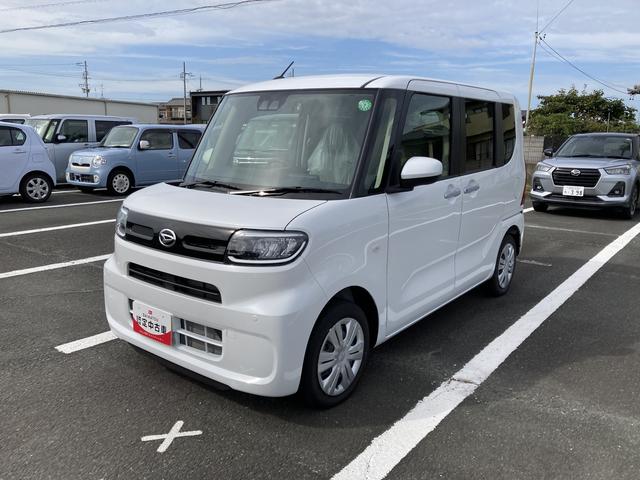 タント Ｘターボ　１４インチフルホイールキャップ　フルＬＥＤヘッドランプ　オート格納式カラードドアミラー　左側パワースライドドア　ＴＦＴカラーマルチインフォメーションディスプレイ　フルファブリックシート（6枚目）