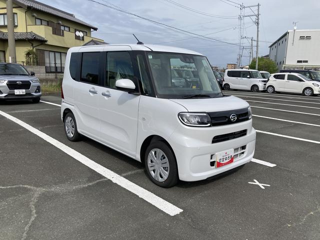 タント Ｘターボ　１４インチフルホイールキャップ　フルＬＥＤヘッドランプ　オート格納式カラードドアミラー　左側パワースライドドア　ＴＦＴカラーマルチインフォメーションディスプレイ　フルファブリックシート（7枚目）