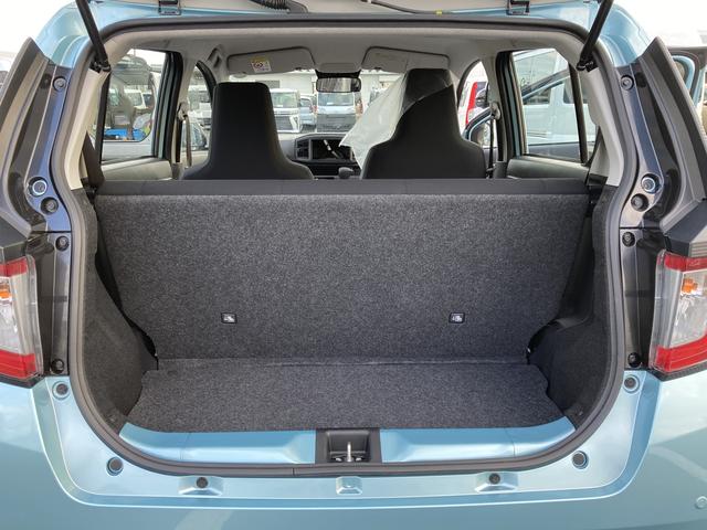 ミライース Ｌ　ＳＡＩＩＩ　１３インチフルホイールキャップ　マルチリフレクターハロゲンヘッドランプ　可倒式ドアミラー　自発光式デジタルメーターアンバーイルミネーションメーター　マニュアルエアコン（ダイヤル式）　キーレスエントリー（12枚目）