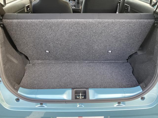 ミライース Ｌ　ＳＡＩＩＩ　１３インチフルホイールキャップ　マルチリフレクターハロゲンヘッドランプ　可倒式ドアミラー　自発光式デジタルメーターアンバーイルミネーションメーター　マニュアルエアコン（ダイヤル式）　キーレスエントリー（19枚目）