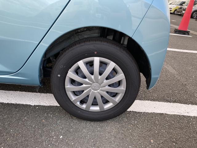 ミライース Ｌ　ＳＡＩＩＩ　１３インチフルホイールキャップ　マルチリフレクターハロゲンヘッドランプ　可倒式ドアミラー　自発光式デジタルメーターアンバーイルミネーションメーター　マニュアルエアコン（ダイヤル式）　キーレスエントリー（20枚目）