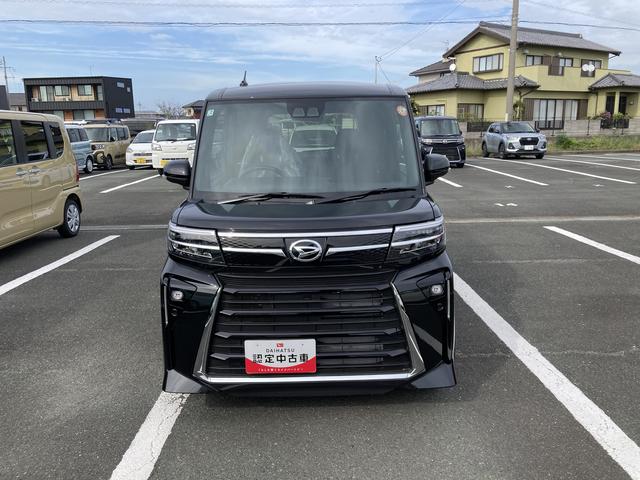 タント カスタムＸ　１４インチアルミホイール　大型エアロバンパー　フルＬＥＤヘッドランプ　オート格納式カラードドアミラー　両側パワースライドドア　キーフリーシステム　プッシュボタンスタート（2枚目）