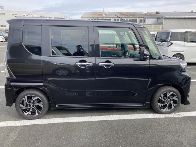 タント カスタムＸ　１４インチアルミホイール　大型エアロバンパー　フルＬＥＤヘッドランプ　オート格納式カラードドアミラー　両側パワースライドドア　キーフリーシステム　プッシュボタンスタート（5枚目）