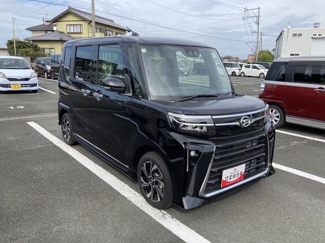 タント カスタムＸ　１４インチアルミホイール　大型エアロバンパー　フルＬＥＤヘッドランプ　オート格納式カラードドアミラー　両側パワースライドドア　キーフリーシステム　プッシュボタンスタート（7枚目）