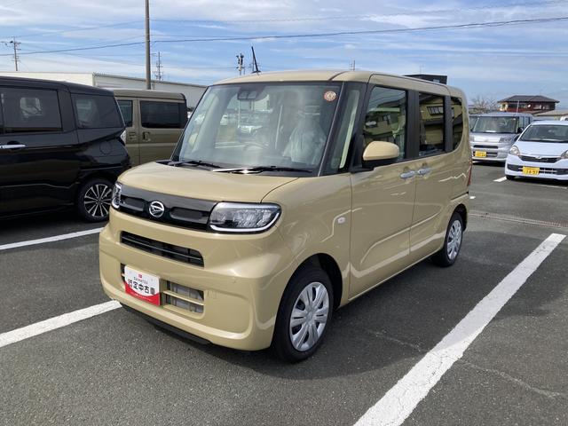 タント Ｘ　１４インチフルホイールキャップ　フルＬＥＤヘッドランプ　オート格納式カラードドアミラー　左側パワースライドドア　ＴＦＴカラーマルチインフォメーションディスプレイ　フルファブリックシート（6枚目）