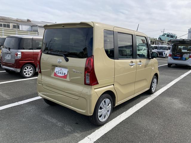 タント Ｘ　１４インチフルホイールキャップ　フルＬＥＤヘッドランプ　オート格納式カラードドアミラー　左側パワースライドドア　ＴＦＴカラーマルチインフォメーションディスプレイ　フルファブリックシート（8枚目）