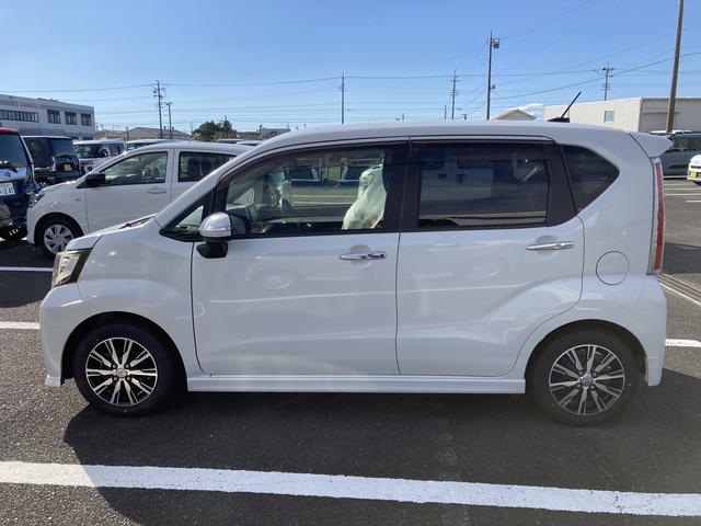 ムーヴ カスタム X ハイパーSA 14インチアルミホイール ウレタンインパネセンターシフト スーパーUVIRカットガラス(フロントドア) LEDヘッドランプ 自発光式2眼メーター TFTカラーマルチインフォメーションディスプレイ(4枚目)