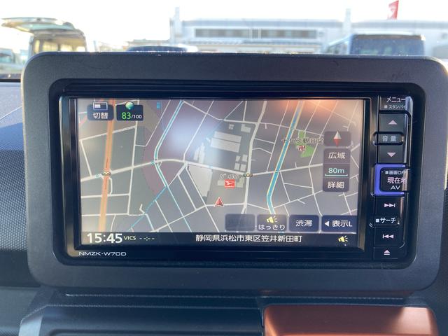 タフト Gターボ 15インチアルミホイール オートレベリング機能付フルLEDヘッドランプ LEDフォグランプ 本革巻ステアリングホイール 本革巻インパネセンターシフト TFTカラーマルチインフォメーションディスプレイ(10枚目)