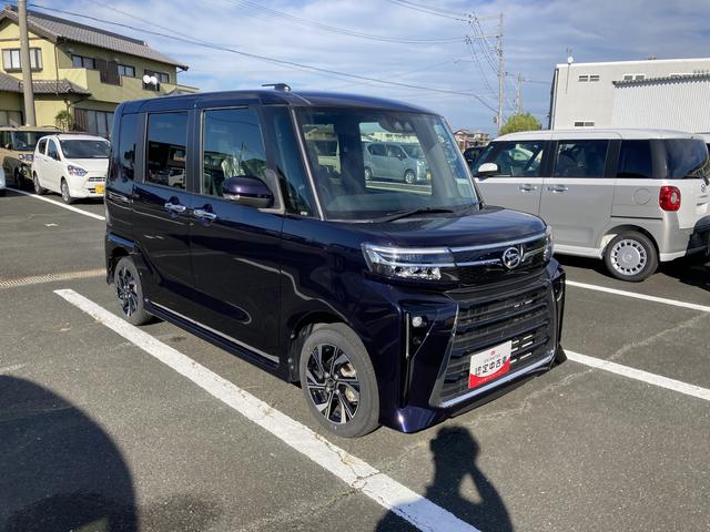 タント カスタムＸ　１４インチアルミホイール　大型エアロバンパー　フルＬＥＤヘッドランプ　オート格納式カラードドアミラー　両側パワースライドドア　キーフリーシステム　プッシュボタンスタート（7枚目）