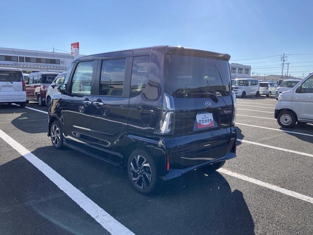 タント カスタムＸ　１４インチアルミホイール　大型エアロバンパー　フルＬＥＤヘッドランプ　オート格納式カラードドアミラー　両側パワースライドドア　キーフリーシステム　プッシュボタンスタート（9枚目）