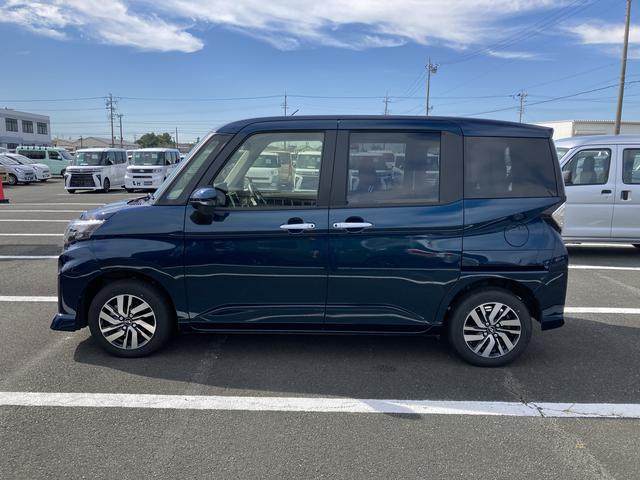 トール カスタムG LEDヘッドランプ キーフリーシステム プッシュボタンスタート オートエアコン(プッシュ式) 両側パワースライドドア マルチインフォメーションディスプレイ(4枚目)