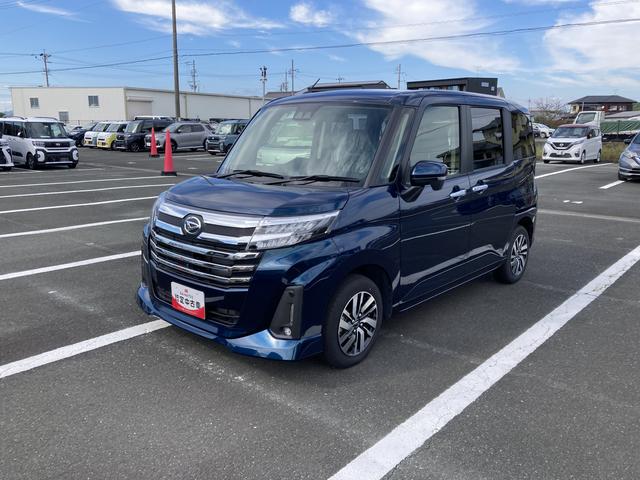 トール カスタムG LEDヘッドランプ キーフリーシステム プッシュボタンスタート オートエアコン(プッシュ式) 両側パワースライドドア マルチインフォメーションディスプレイ(6枚目)