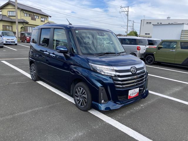 トール カスタムG LEDヘッドランプ キーフリーシステム プッシュボタンスタート オートエアコン(プッシュ式) 両側パワースライドドア マルチインフォメーションディスプレイ(7枚目)