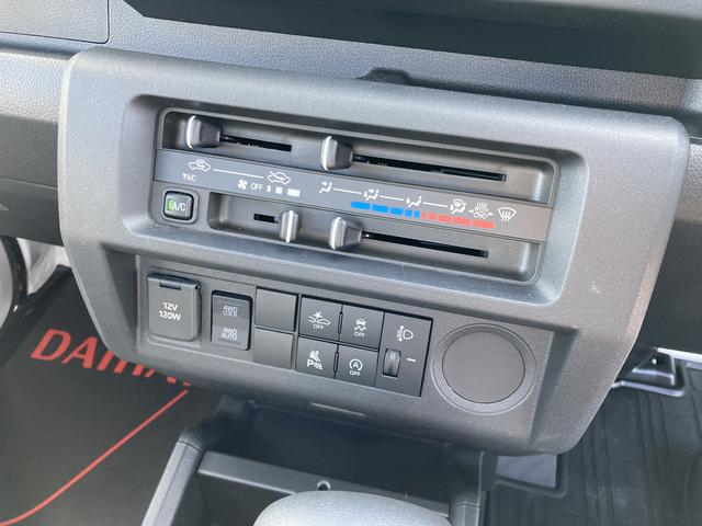 ハイゼットトラック スタンダード 4WD CVT スーパーUVカットガラス(フロントウィンドウ) プリントレザーシート表皮 マニュアルエアコン クリーンエアフィルター 電動式パワーステアリング(11枚目)