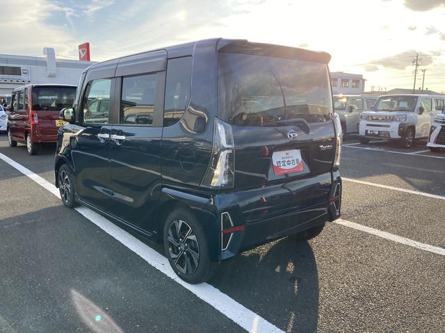 タント カスタムX 14インチアルミホイール 大型エアロバンパー フルLEDヘッドランプ オート格納式カラードドアミラー 両側パワースライドドア キーフリーシステム プッシュボタンスタート(9枚目)