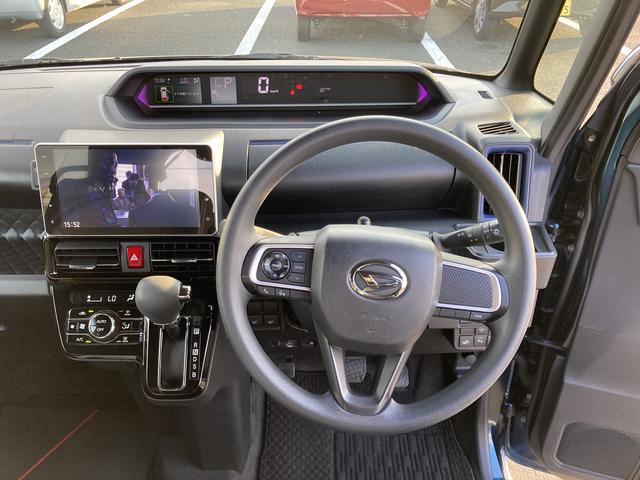 タント カスタムX 14インチアルミホイール 大型エアロバンパー フルLEDヘッドランプ オート格納式カラードドアミラー 両側パワースライドドア キーフリーシステム プッシュボタンスタート(16枚目)