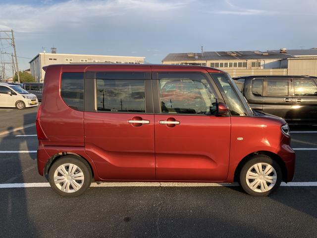 タント X 14インチフルホイールキャップ フルLEDヘッドランプ オート格納式カラードドアミラー 左側パワースライドドア TFTカラーマルチインフォメーションディスプレイ フルファブリックシート(5枚目)