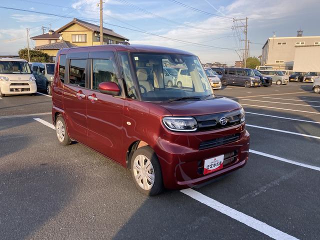 タント X 14インチフルホイールキャップ フルLEDヘッドランプ オート格納式カラードドアミラー 左側パワースライドドア TFTカラーマルチインフォメーションディスプレイ フルファブリックシート(7枚目)